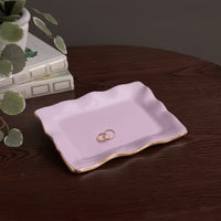 Encanto Vento Small Rectangle Tray | Lilac