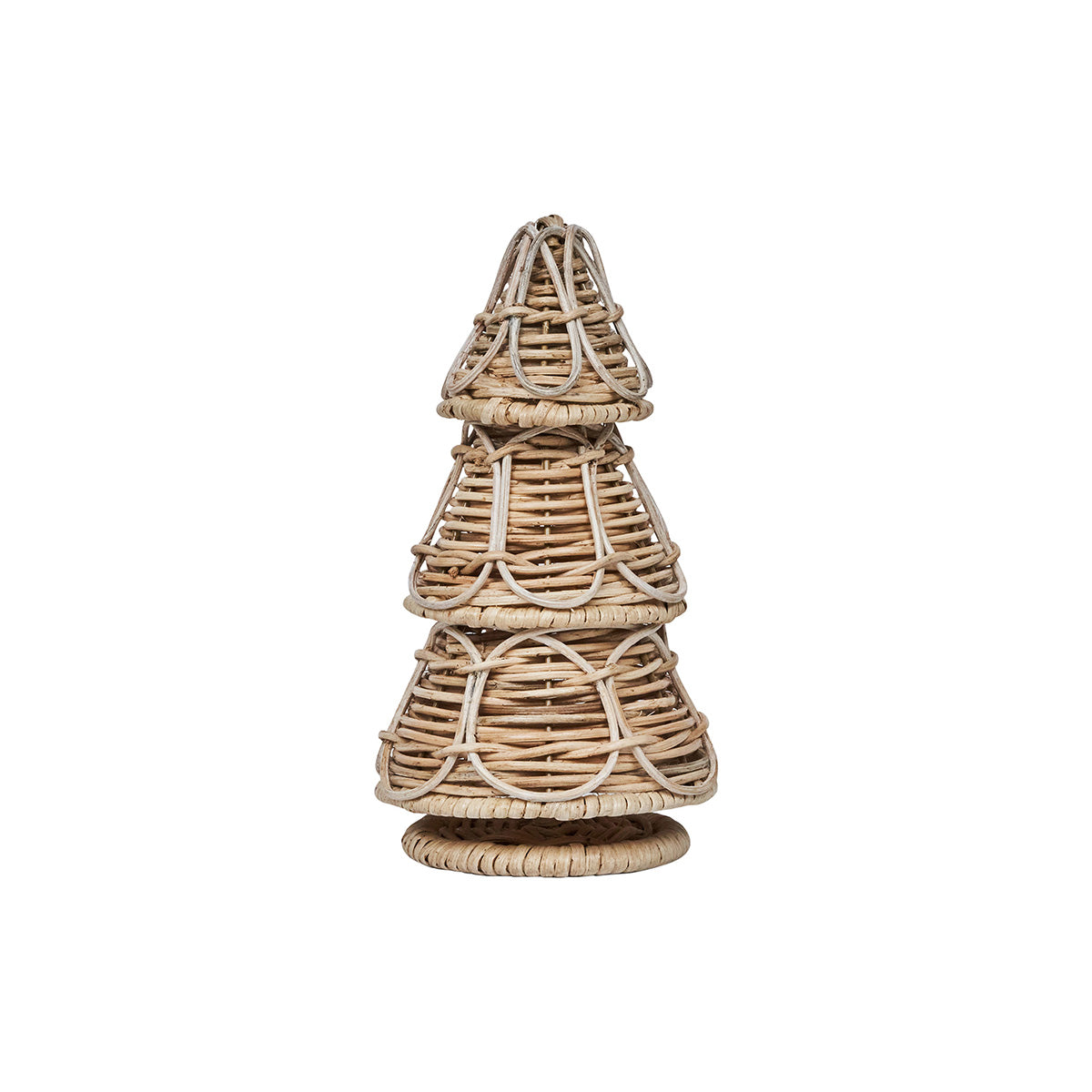 Provence Rattan 10" Tree, Whitewash