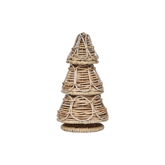 Provence Rattan 10" Tree, Whitewash