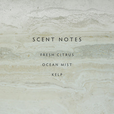 Sea Salt Diffuser - Fresh Citrus | Ocean Mist | Kelp