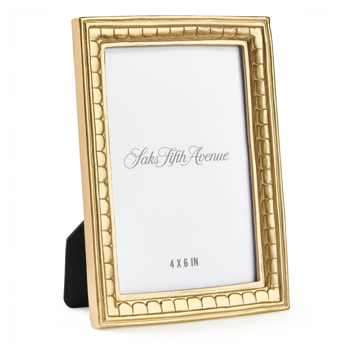Saks Fifth Avenue Gold Scallop Gilded Glam Frame 4x6
