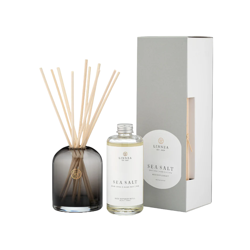 Sea Salt Diffuser - Fresh Citrus | Ocean Mist | Kelp