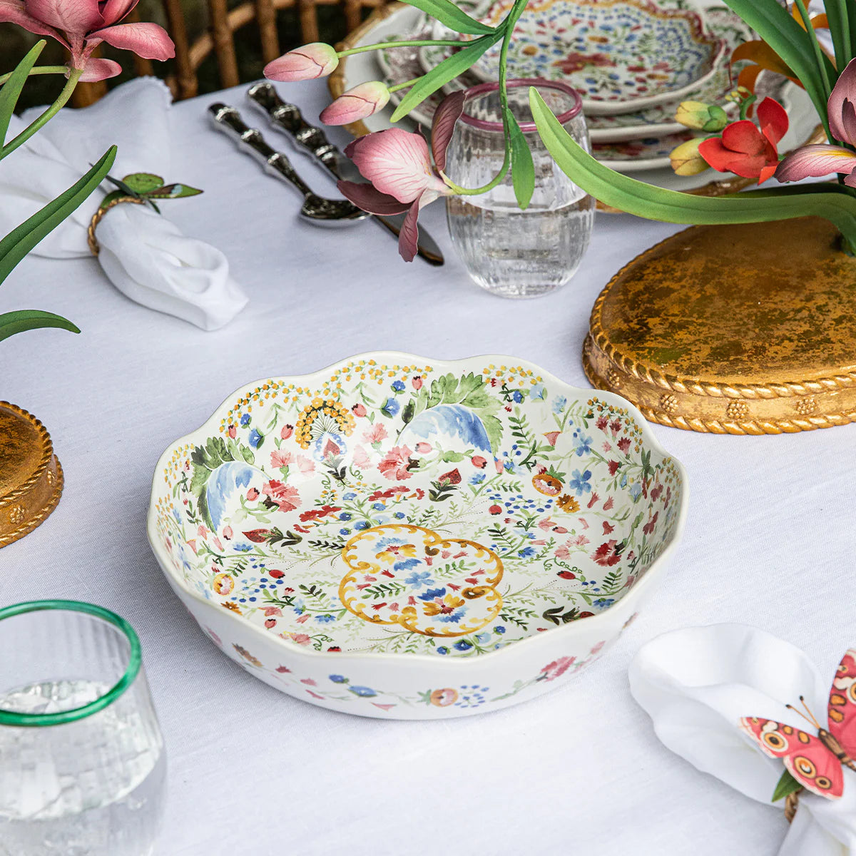 Sofia 10" Serving Bowl | Multi