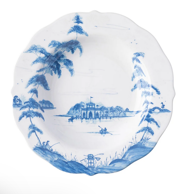 Country Estate Pasta/Soup Bowl | Delf Blue