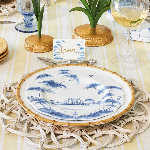 Country Estate Dessert/Salad Plate - Delft Blue