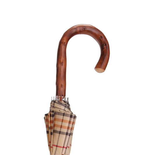 The Tartans Natural Congo Crook Umbrella