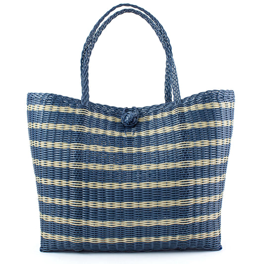 Medium | Sailor Stripe in Fog Blue