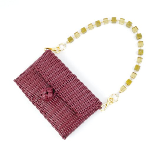 Pochette Burgundy | Dirty Martini Cubes