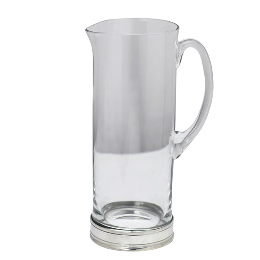 Pewter Base Martini Pitcher