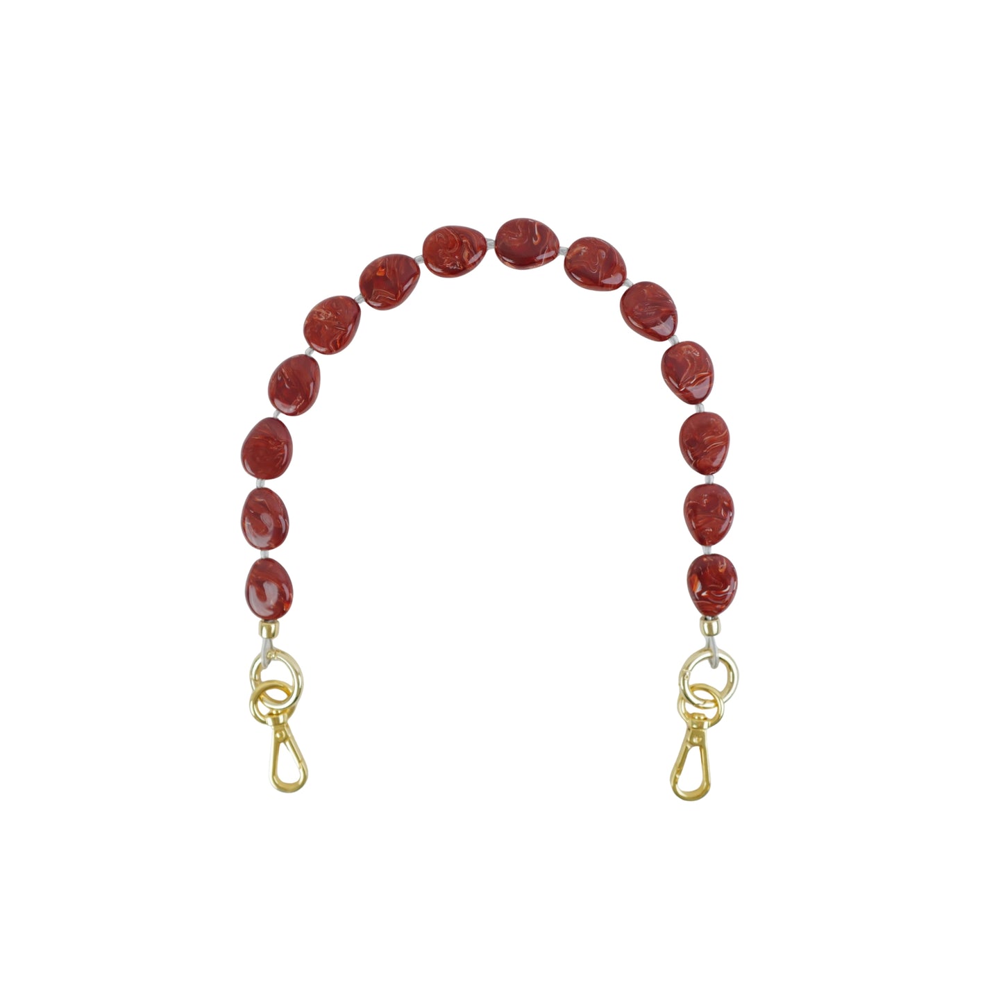 Clutch Strap | Terracotta Tide River Stone
