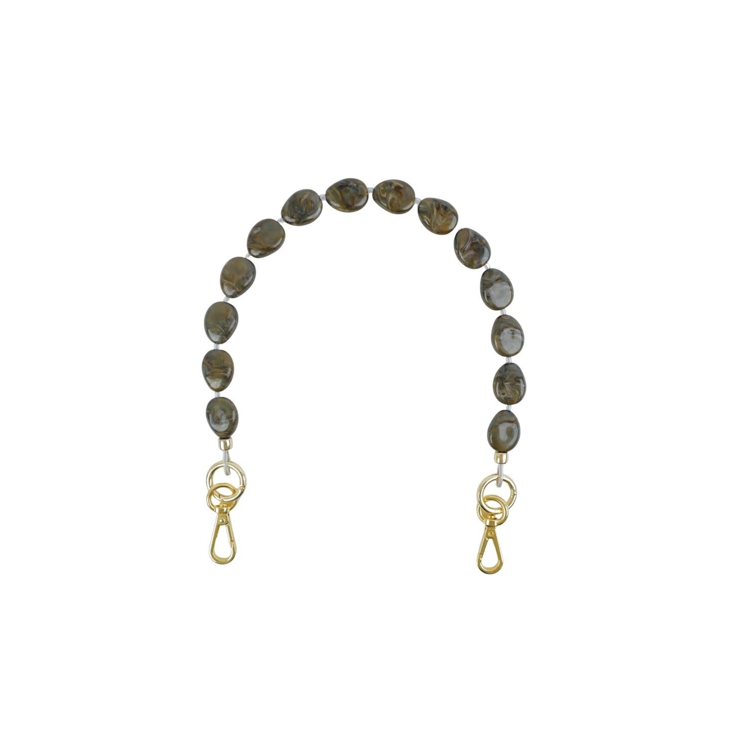 Clutch Strap | Umber Swirl River Stone