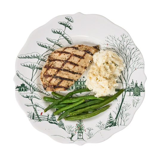 Country Estate Winter Frolic Dinner Plate | Evergreen CE01/29