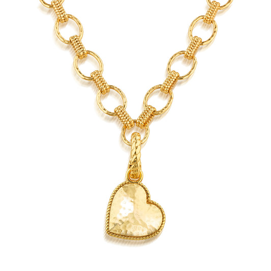 Love Pendant Medium Gold ZLP02/710