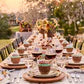 Forest Walk Acorn Napkin Ring Set/4 - Multi