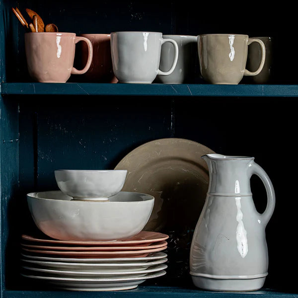 Puro Ceramic Pitcher - Whitewash