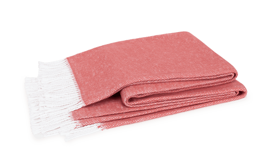Pezzo Throw | Deep Coral