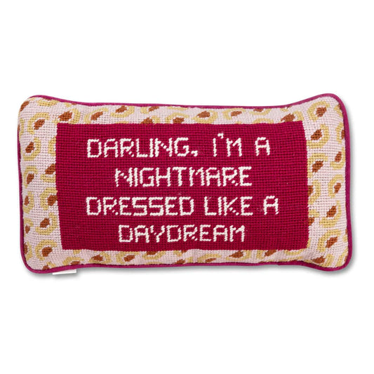 Dressed Like A Daydream | Needlepoint Pillow