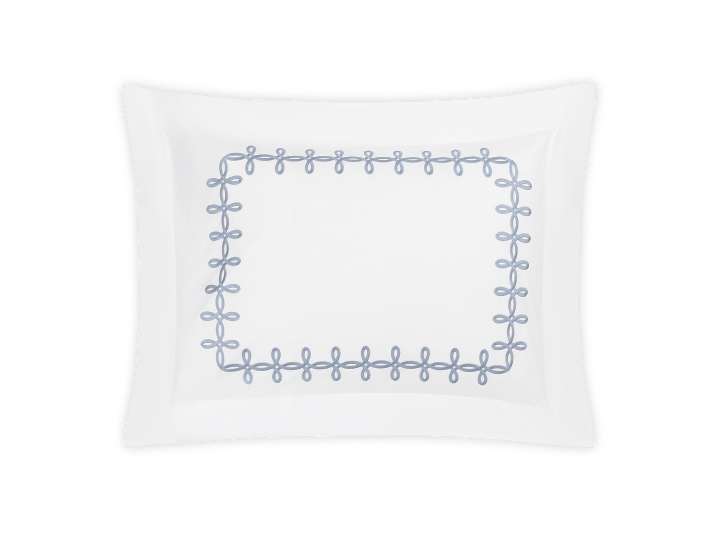 Gordian Knot King Sham | Wedgwood