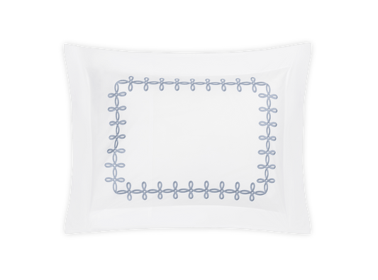 Gordian Knot King Sham | Wedgwood