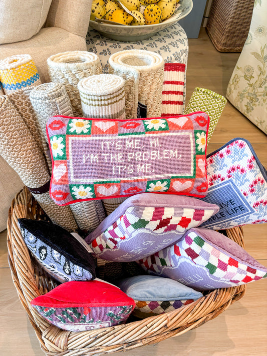 It's Me | Needlepoint Pillow