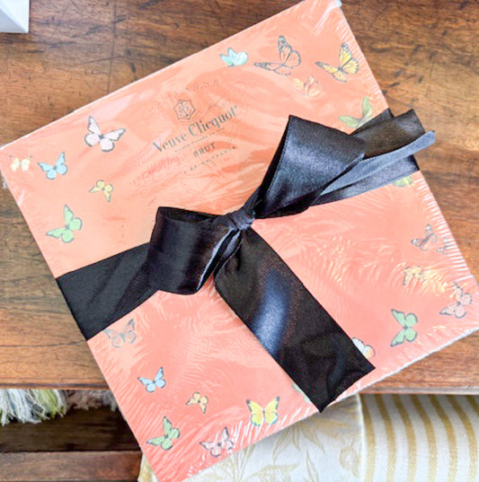 Orange Butterfly Champagne | Notepad