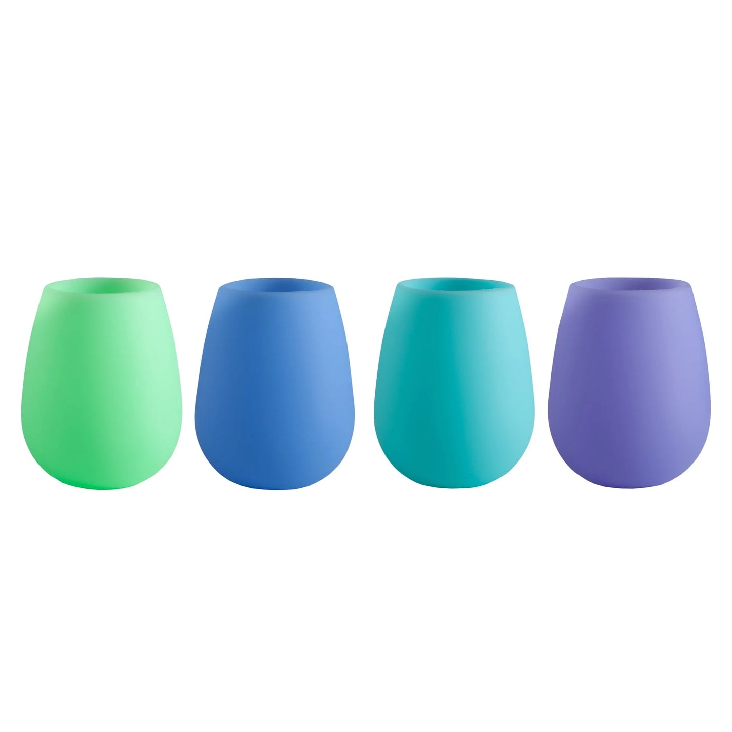 Spring | Fegg | Silicone Unbreakable Glasses Set of 4