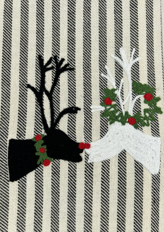 Reindeer Kiss | Pomelo Kitchen Towel | Col. 105