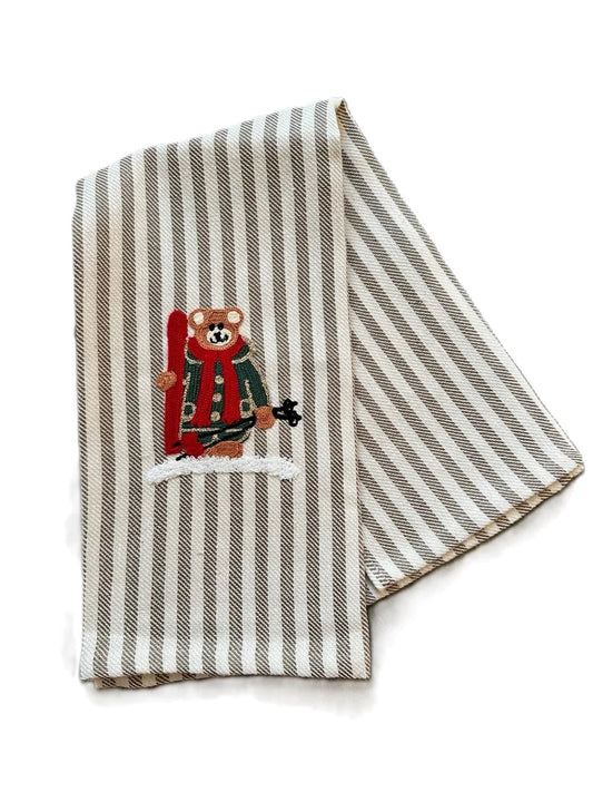 Ski Bear | Pomelo Kitchen Towel | Col. 113/111