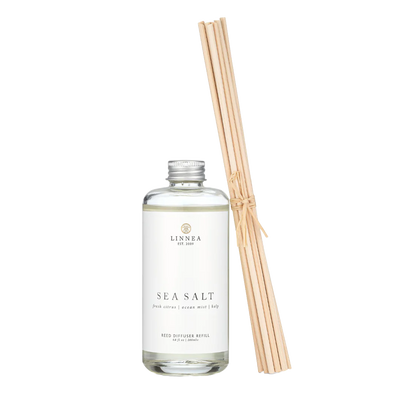 Sea Salt Diffuser Refill - Fresh Citrus | Ocean Mist | Kelp