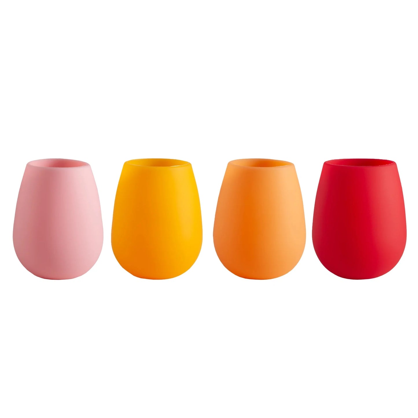 Summer | Fegg | Silicone Unbreakable Glasses Set of 4