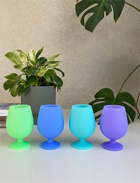 Spring | Stemm | Unbreakable Wine Glasses | Set of 4