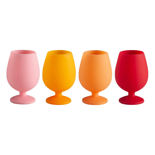 Summer | Stemm | Unbreakable Wine Glasses | Set of 4